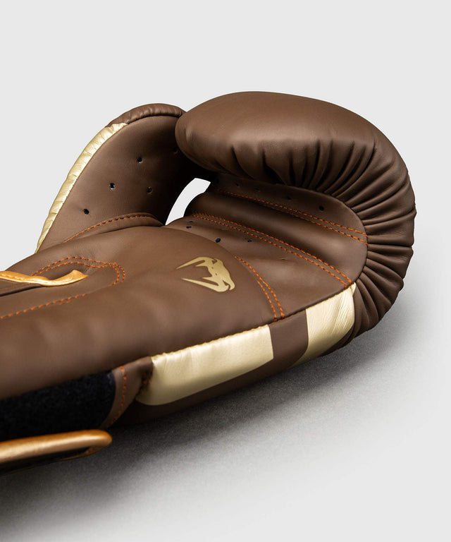 Venum Elite Boxhandschuhe – Dunkelbraun