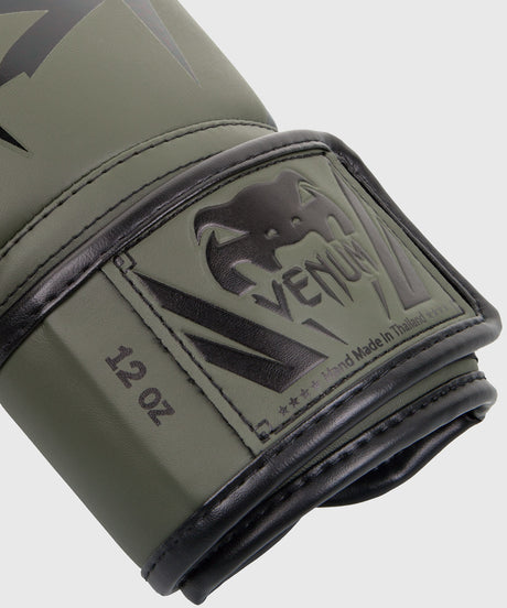 Gants de boxe Venum Elite – Vert/Noir