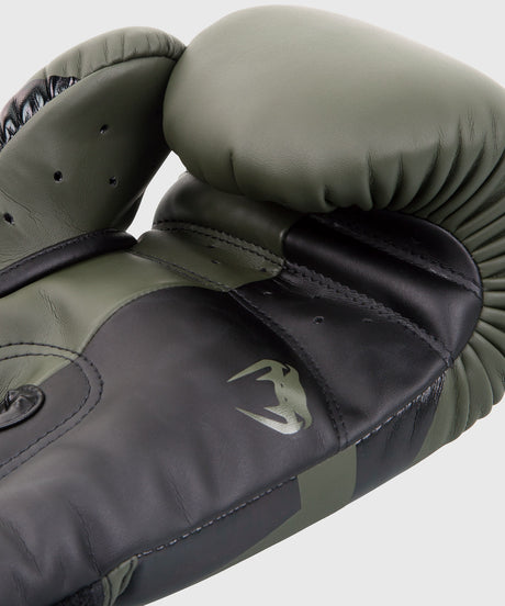 Gants de boxe Venum Elite – Vert/Noir