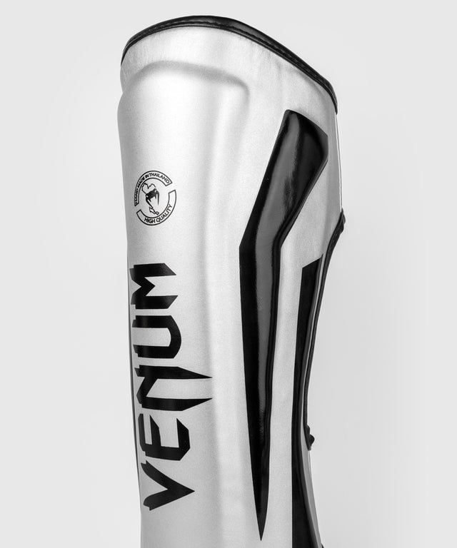 Venum Scheenbeschermers Kickboks Elite - Zilver/Zwart