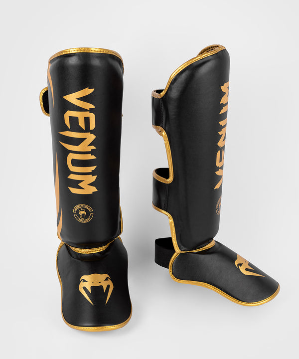 Venum Shin guards Kickboxing Challenger – Black/Gold