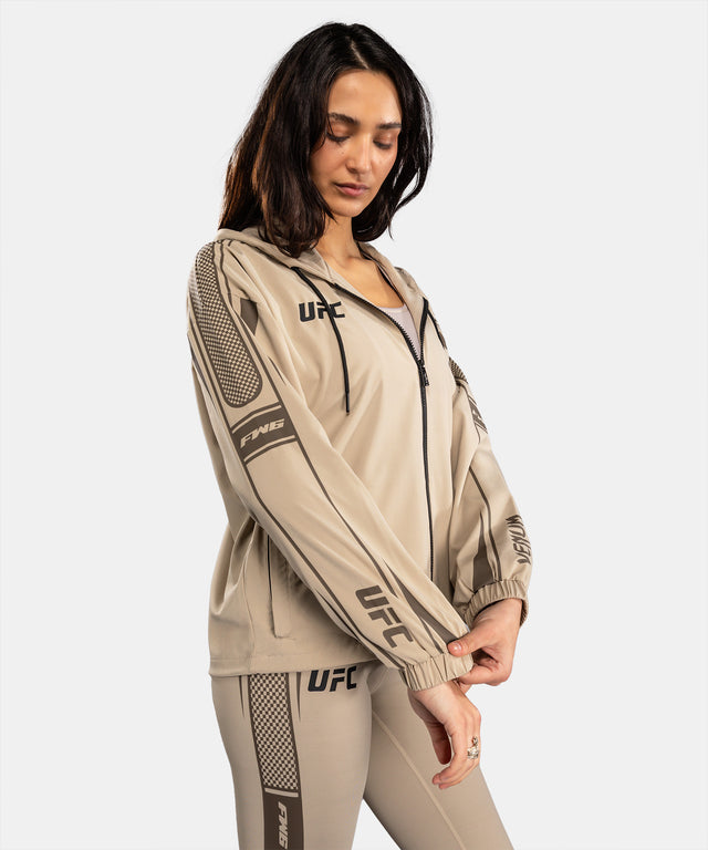 Venum UFC Hoodie mit Reißverschluss Unity Damen – Sand
