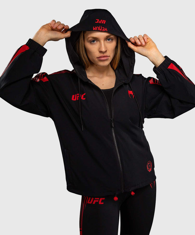 Mikina Venum UFC Unity s zipem Dámská – Černá
