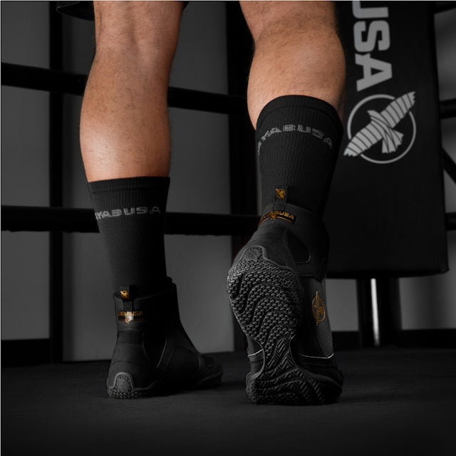 Botas de boxeo Hayabusa Pro – Negro