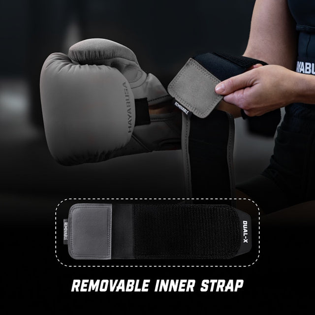 Luvas de boxe Hayabusa T360 – Cinzento