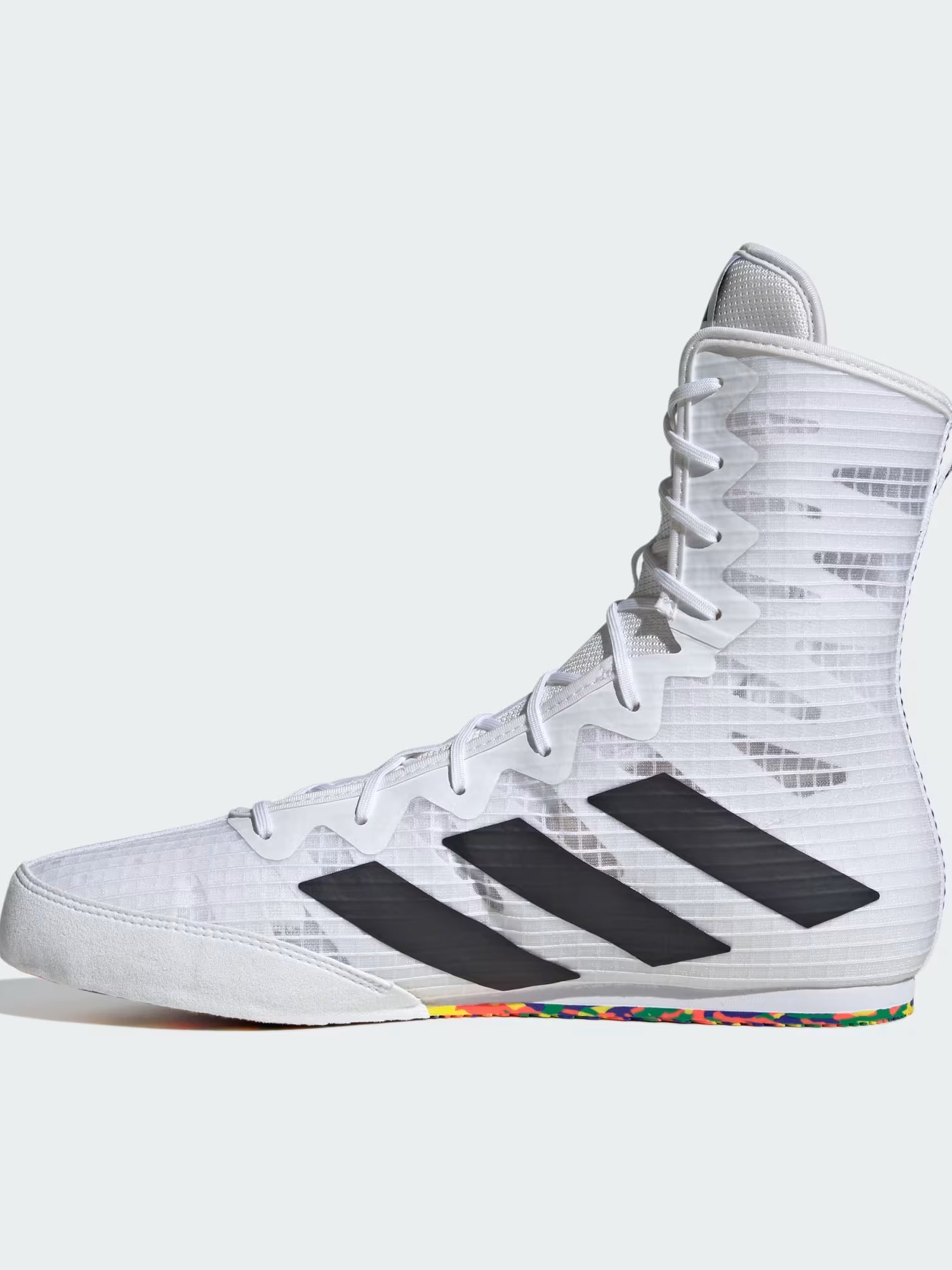 Botas de boxeo Adidas Box Hog 4 – Blanco/Negro