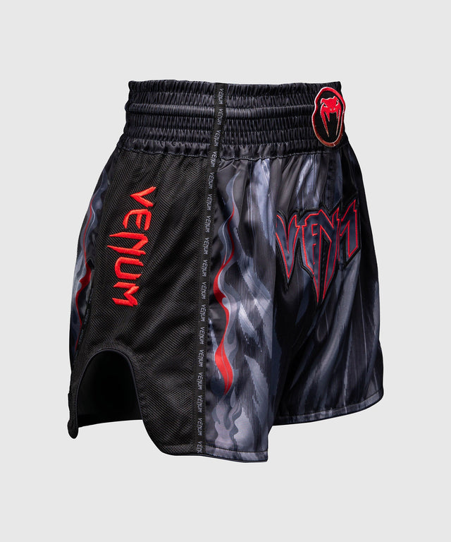 Venum Muay Thai shorts Demon – Sort/Grå