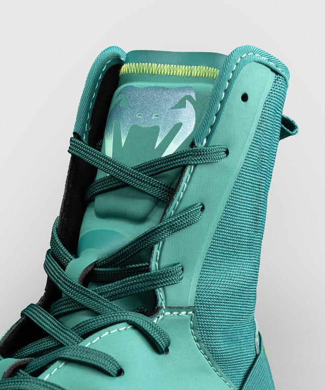 Chaussures de boxe Venum Elite Neo – Vert/Jaune Néon