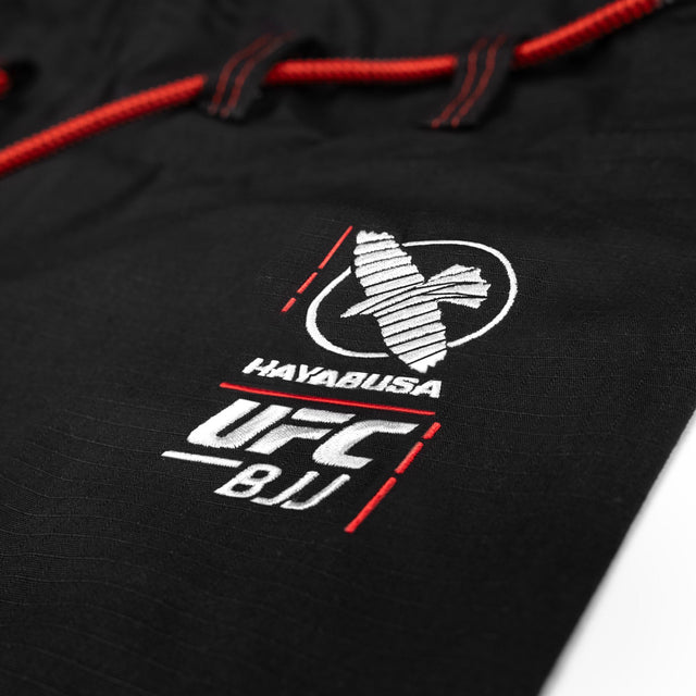 Hayabusa x UFC BJJ-shorts Ripstop – Sort