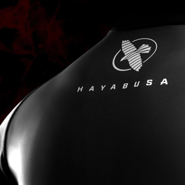 Rashguard-uri BJJ Hayabusa x UFC Mâneci Scurte – Negru/Roșu