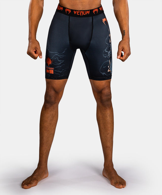 Venum Kompressionsshorts Thunder Dragon – Sort/Grå/Kobber