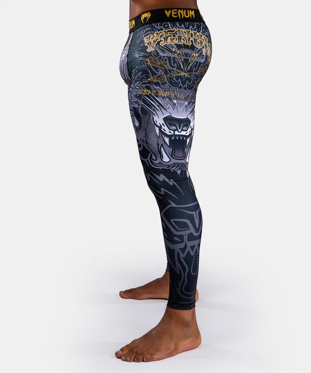 Shorts de compression Venum Wolf Atak – Noir/Gris