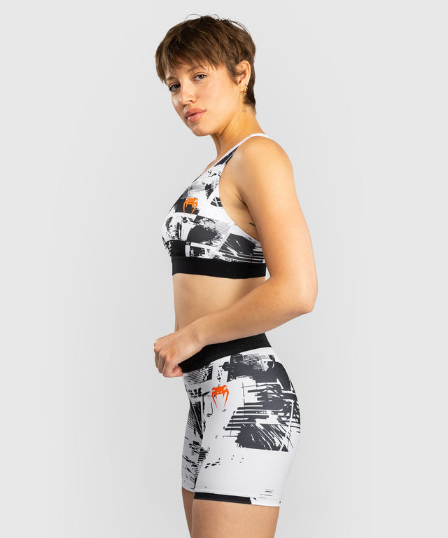 Pantaloncini a compressione Venum UFC Zenith da donna – Bianco
