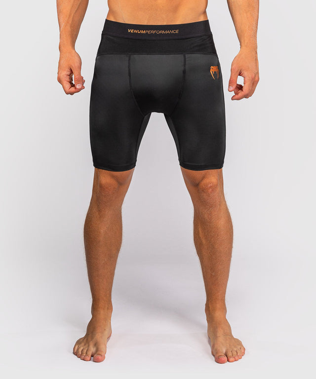 Venum Kompressionsshorts G-Fit Revolution Vale Tudo-Short – Schwarz/Kupfer