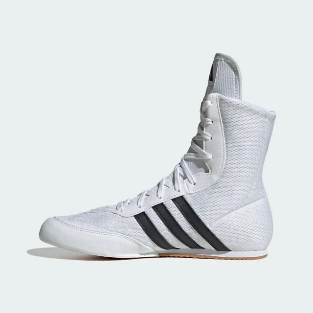 Buty bokserskie Adidas Box Hog 2 – Białe/Czarne