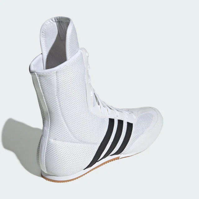 Buty bokserskie Adidas Box Hog 2 – Białe/Czarne