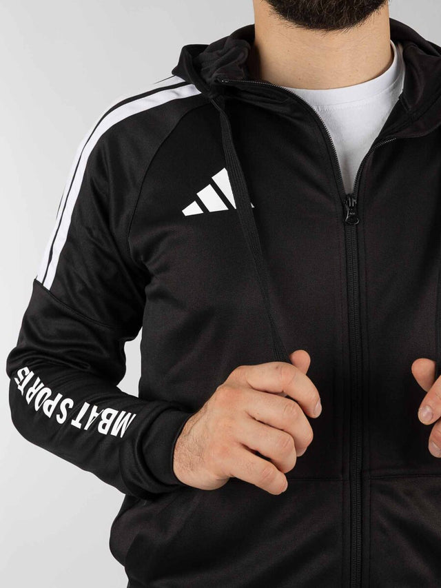 Kurtka treningowa Adidas Community Sports – Czarna/Biała