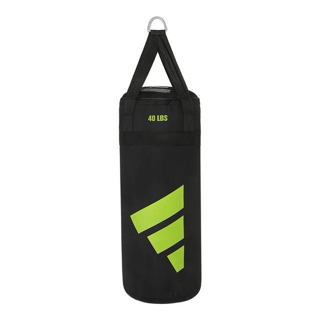 Luvas de boxe Adidas + Saco de boxe Criança – Verde/Preto