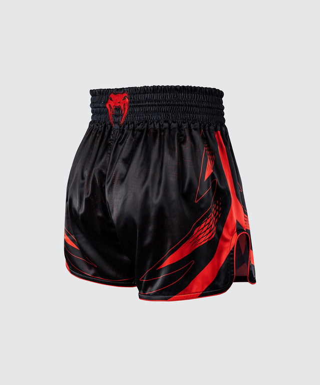 Pantaloncini Muay Thai Venum Amazonia Reborn – Nero/Rosso