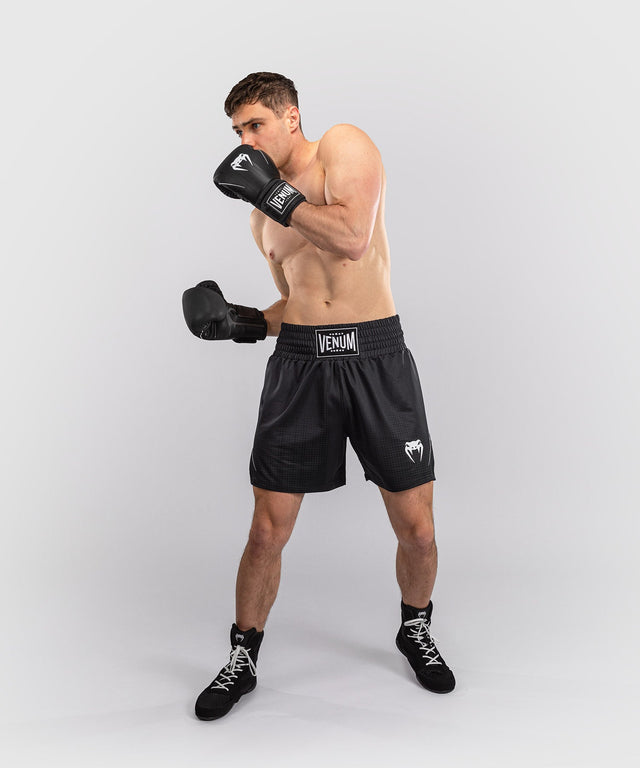 Venum Bokseshorts Stealth – Sort/Hvid