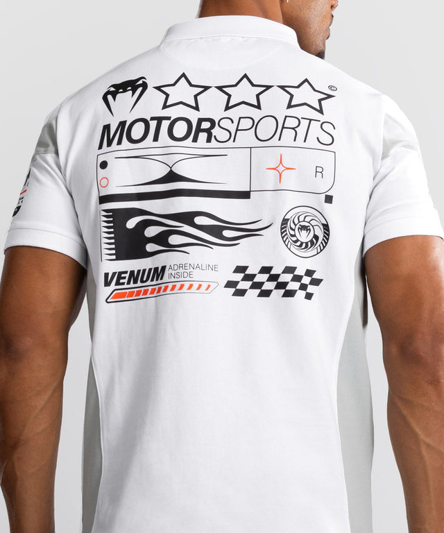 Venum Motorsport Polo - Hvid