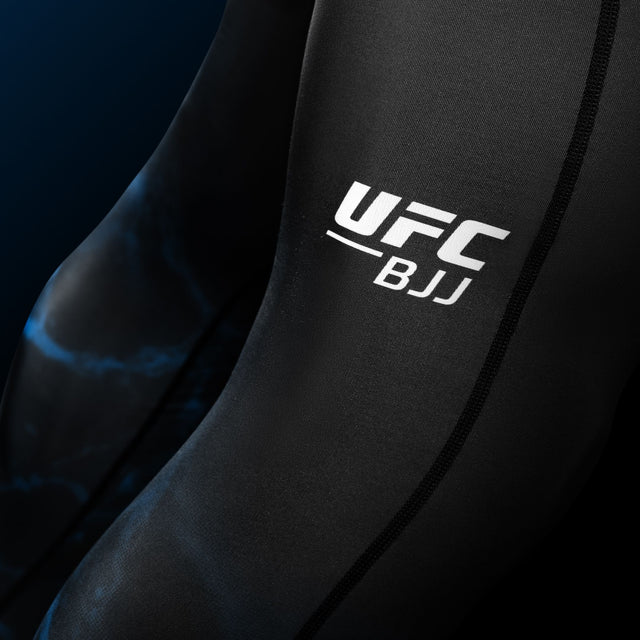 Shorts de compression BJJ Hayabusa x UFC – Noir/Bleu