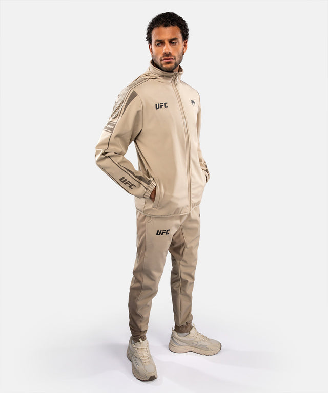 Felpa con zip Venum UFC Unity – Uomo – Sabbia