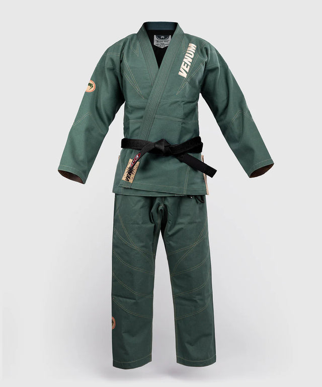 Kimono BJJ Venum Elite 5.0 – 450 – Verde pădure