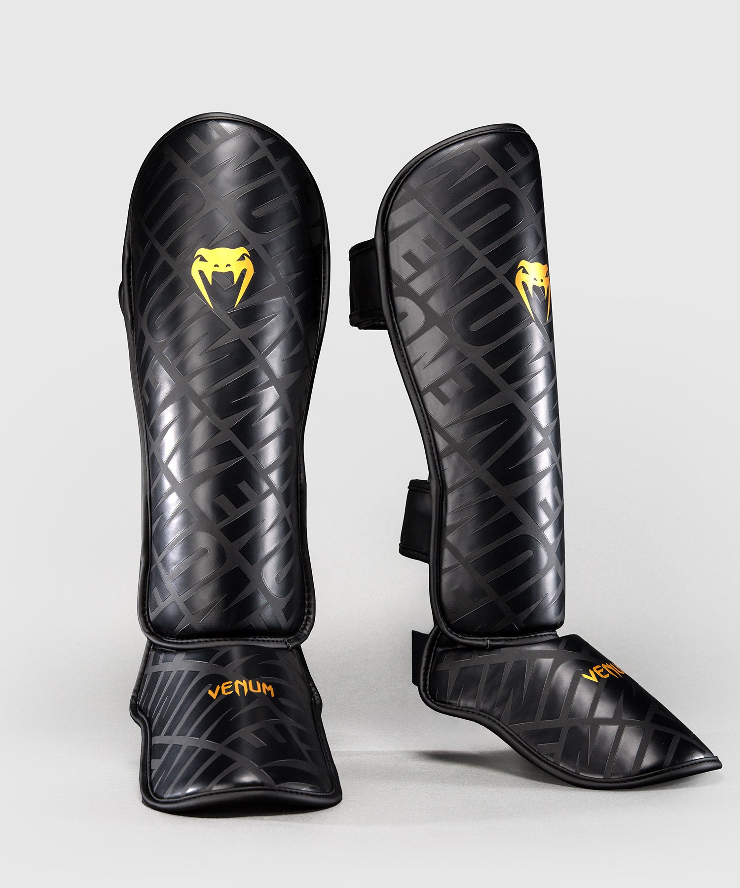 Venum Skinnebensbeskyttere Contender 1.5 XT 3D - Sort/Guld