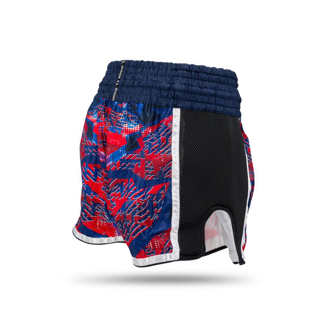 Booster Kickboxing shorts Alien – Blå/Rød