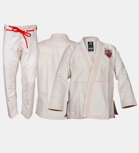 Booster BJJ Gi Pro Shield V2 - Hvid - BJJ-gi'er