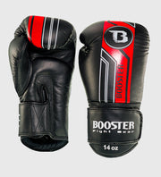Mănuși de box Booster – Negru/Roșu – Mănuși de box