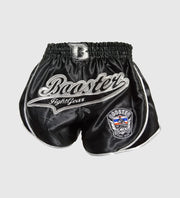 Booster Kickboxing shorts Retro Slugger 3 - Sort/Sølv - Shorts
