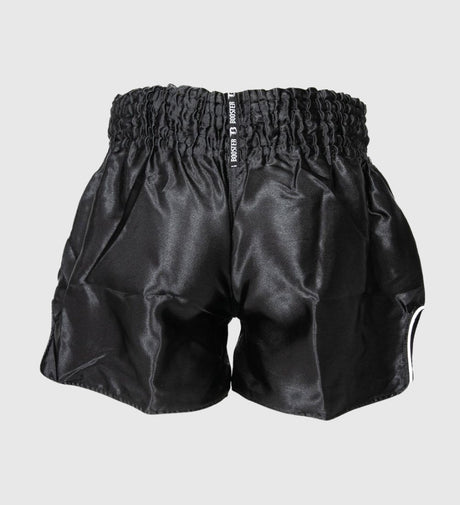 Shorts de kickboxing Booster Slugger – Noir/Blanc
