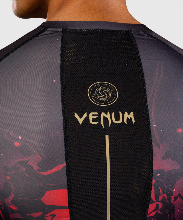 Venum Rashguard x Jujutsu Kaisen Itadori Mâneci Lungi – Negru/Roșu