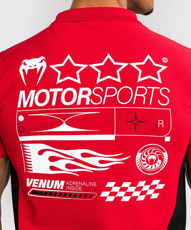Venum Motorsport Polo Racer – Červené