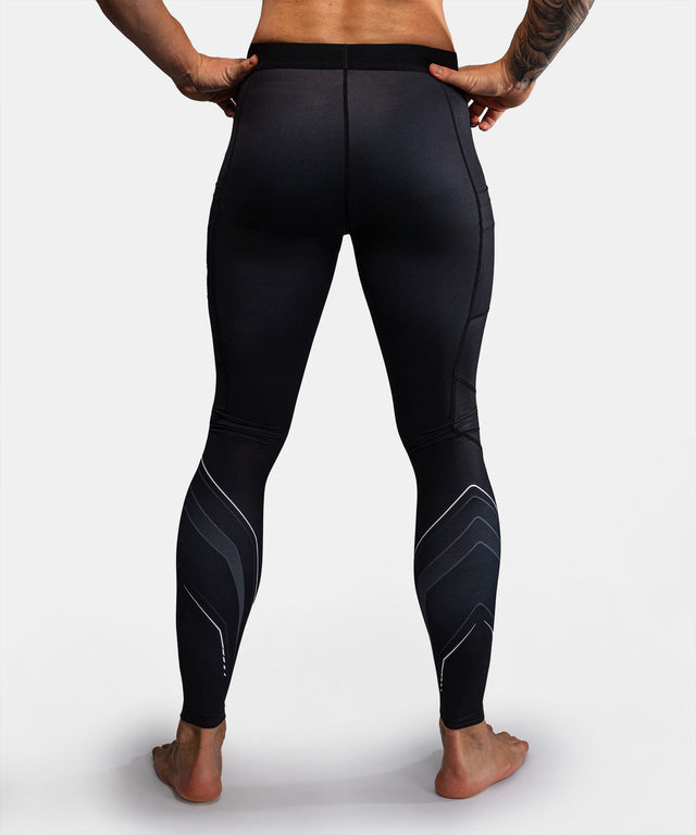 Pantaloncini a compressione Venum Streamline – Nero/Bianco