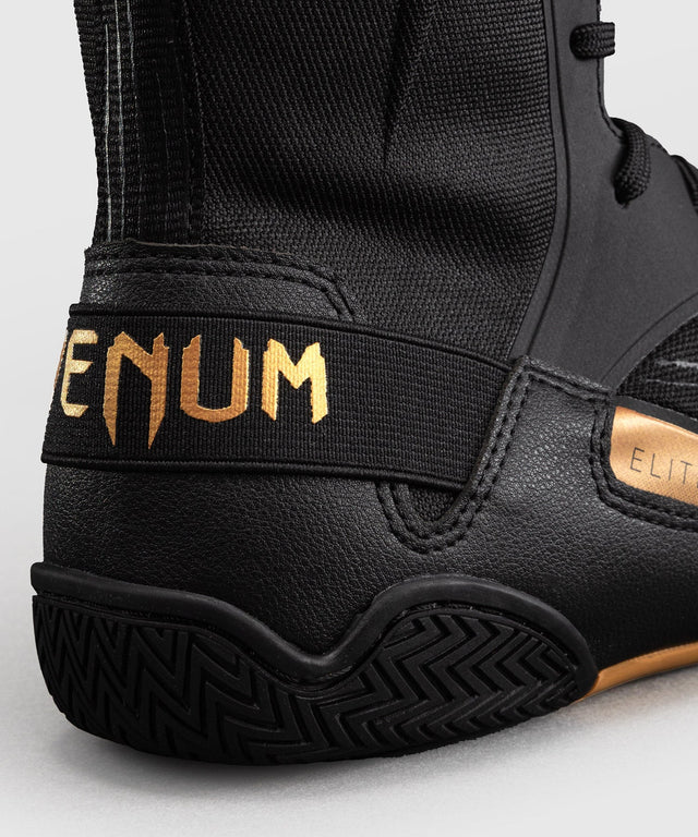 Scarpe da boxe Venum Elite Neo – Nero/Oro