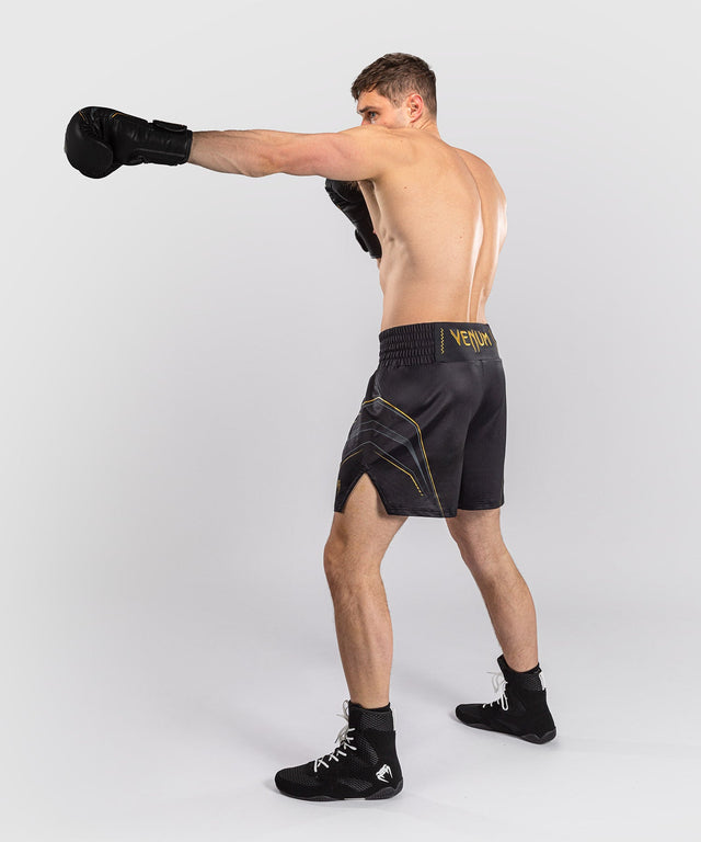 Venum Bokseshorts Streamline - Sort/Guld