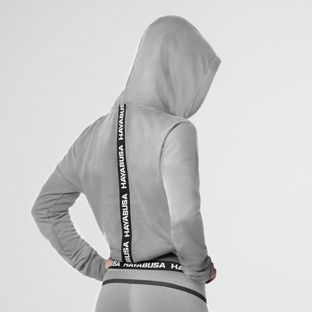 Hayabusa Hoodie Cozy Fleece Dam - Grå