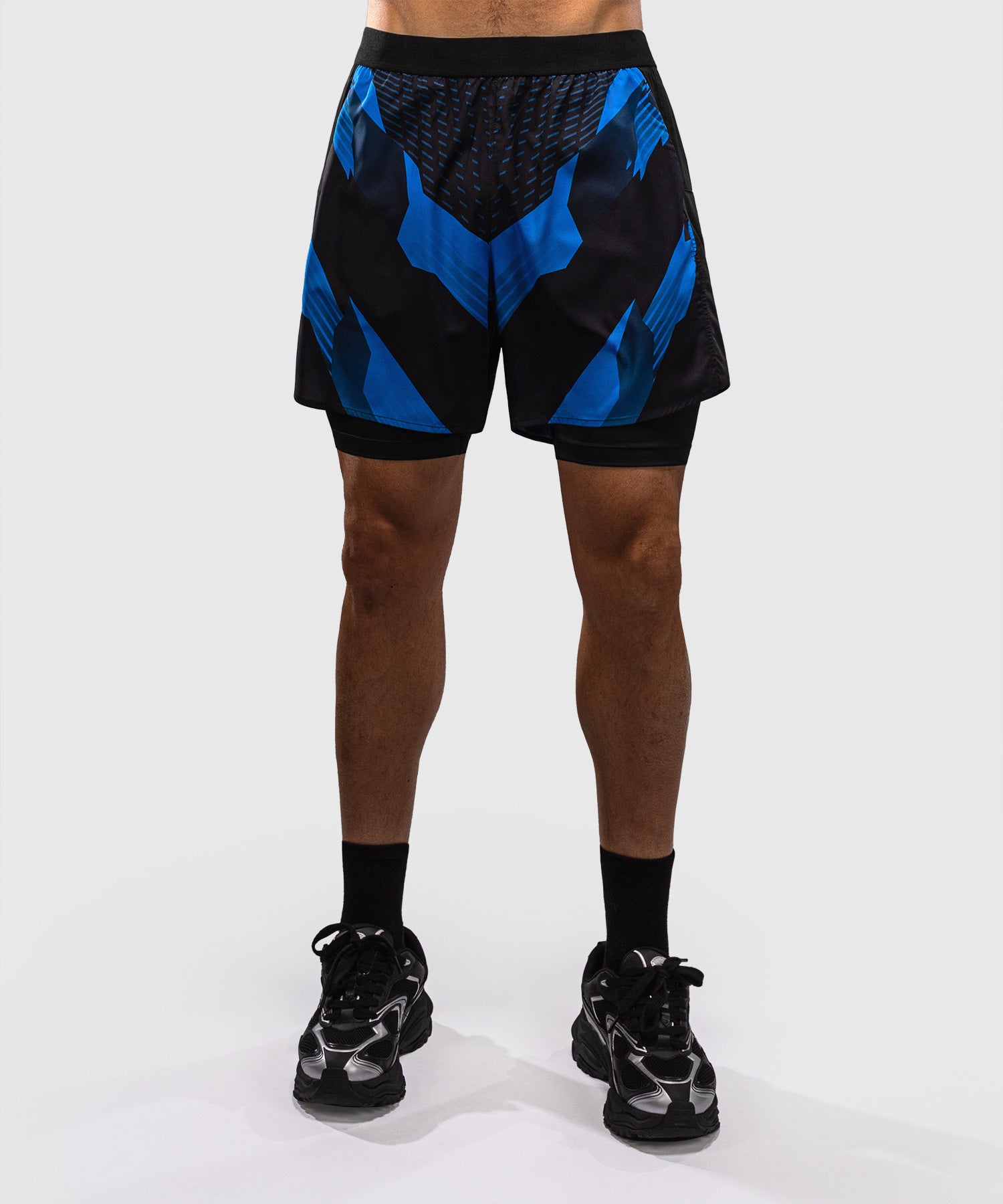 Pantaloncini a compressione Venum No-Gi 6.0 – Nero/Blu