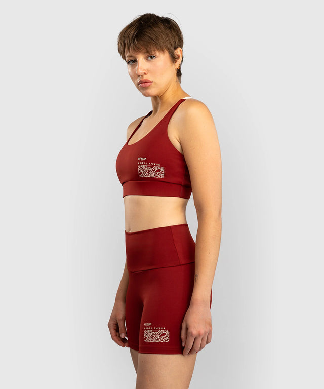 Venum Dame shorts Serpenti – Burgundy
