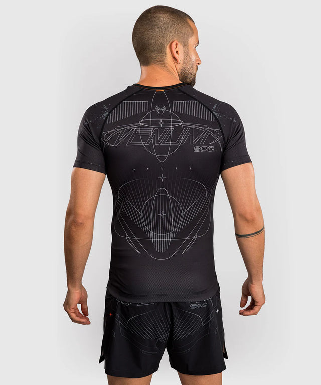 Venum Rashguard Korta Ärmar Eclipse - Svart