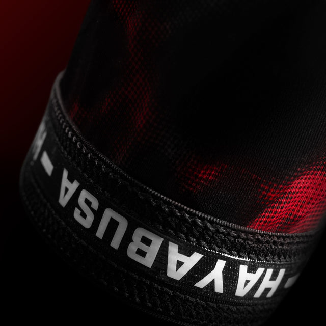 Pantaloncini a compressione Hayabusa x UFC BJJ – Nero/Rosso