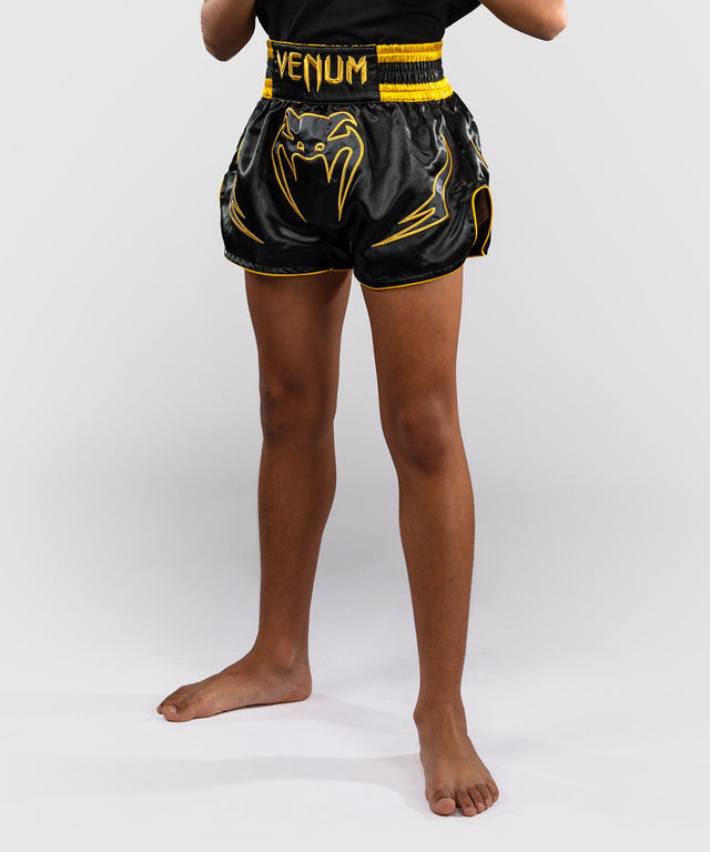 Venum Muay Thai-shorts Bangkok Fury Barn - Svart/Guld