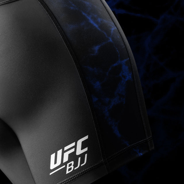Calções de BJJ Hayabusa x UFC Compressão Mulher – Preto/Azul