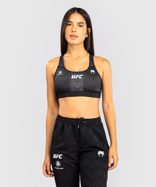 Biustonosz sportowy Venum UFC Zenith – Damski, Czarny