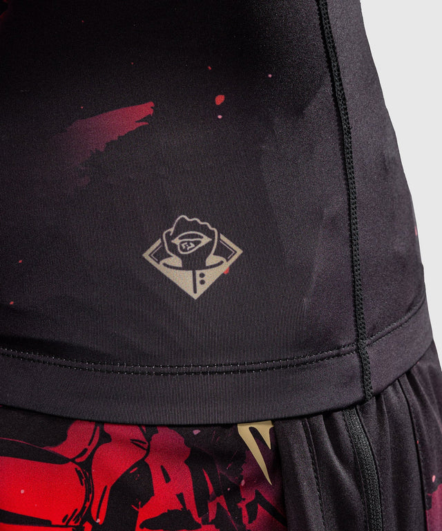 Rashguard Venum x Jujutsu Kaisen Itadori – Nero/Rosso