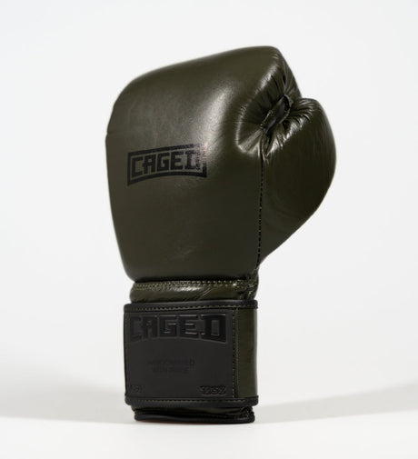 Mănuși de box Caged X Series – Kaki Verde/Negru – Mănuși de box