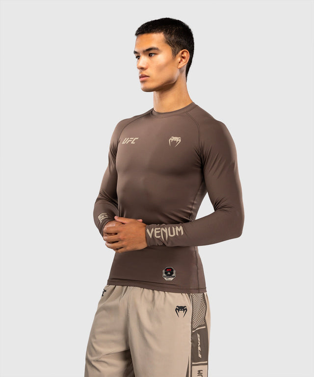 Venum UFC Rashguard Unity Långärmad - Brun